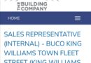 The Building Company (BUCO) ikhangela i Sales Representative eQonce, eMpuma Koloni.