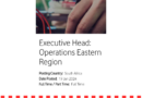 Vodacom ikhangela i Executive Head: Operations Eastern Region, eMonti, eMpuma Koloni.
