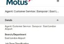 Europcar ikhangela i King Phalo Airport Agent: Customer Service, eMonti, eMpuma Koloni.