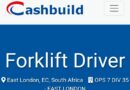 Cash Build Hardware ikhangela i Forklift Driver, eMonti,  eMpuma Koloni.