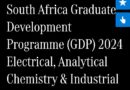The Mercedes-Benz South Africa Graduate Development Programme (GDP) 2024 Electrical, Analytical Chemistry & Industrial Engineering Intake