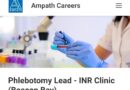 Ampath ikhangela i Phlebotomy Lead – INR Clinic (Beacon Bay), eMonti, eMpuma Koloni. 