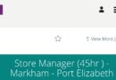 Markham ikhangela i Store Manager (45hr ), eGqeberha, eMpuma Koloni.