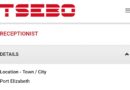 TSEBO Solution Group ikhangela i Receptionist, eGqeberha, Eastern Cape.
