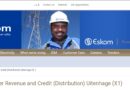 Eskom ikhangela i Assistant Officer Revenue and Credit, eUitenhage, Eastern Cape.