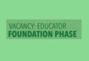Educator Position Available For A Foundation Phase, in East London.