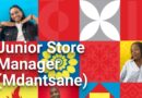 Pedros ikhangela i Junior Store Manager, eMdantsane, eMpuma Koloni.