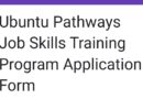 Ubuntu Education Fund – Job Skills Training Program, eGqeberha, eMpuma Koloni.
