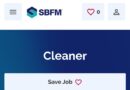 SBFM ikhangela i Cleaner, eGqeberha, eMpuma Koloni.
