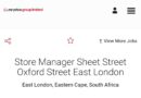 Mr Price ikhangela i Store Manager (Sheet Street), eMonti, eMpuma Koloni. 