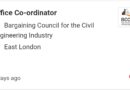 Bargaining Council for the Civil Engineering Industry ikhangela i Office Co-ordinator, Beacon Bay, eMonti.