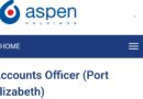 Aspen ikhangela i Accounts Officer, eGqeberha, eMpuma Koloni.