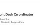 Wellness Spa ikhangela i Front Desk Co ordinator, eGqeberha, eMpuma Koloni.