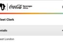 Coca-Cola Beverages South Africa (CCBSA) ikhangela i Fleet Clerk, eMonti, eMpuma Koloni.