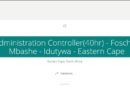 TFG ikhangela i Administration Controller(40hr), eDutywa, eMpuma Koloni.