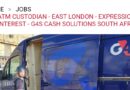 G4S Cash Solutions ikhangela i ATM Custodian eMonti, eMpuma Kapa