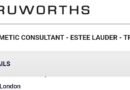 Cosmetic Consultant – Estee Lauder – Truworths ikhangela i Cosmetic Consultant – Estee Lauder, @Vincent Park, eMonti.