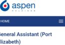Aspen ikhangela i General Assistants ezi x2 eGqeberha, eMpuma Kapa.
