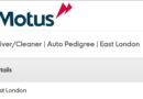 AUTO PEDIGREE ikhangela i Umqhubi/Cleaner, eMonti , eMpuma Koloni.