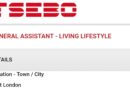 💯   TSEBO Solutions Group ikhangela i GENERAL ASSISTANT – LIVING LIFESTYLE, eMonti, eMpuma Koloni. 