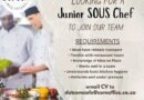 Dot•Com Restaurant Is Looking For Junior Sous Chef