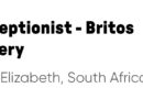 BRITOS BAKERY – RECEPTIONIST, eGqeberha, eMpuma Koloni. 
