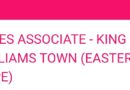 Sales Associate, eQonce, eMpuma Koloni. 