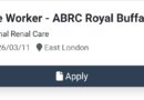 National Renal Care – CARE WORKER, eKuGompo City.