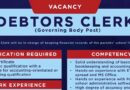 Hudson Park School – DEBTORS CLERK, eKuGompo City.