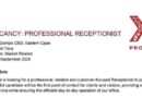 XT Properties – Professional Receptionist, eKuGompo City.