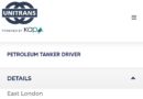 UNITRANS – PETROLEUM TANKER DRIVER, eKuGompo City.