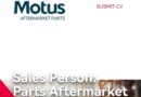 Motus Corporation -Sales Person, eKuGompo City.
