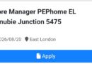 PEP – STORE MANAGER, (New Store), eGonubie.