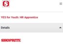 Shoprite Group -HR Apprentice, Greenacres.