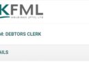 KFML -SSDM Debtors Clerk, eGqebehra.