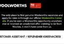 Woolworths -Customer Assistant, eGqebehra.